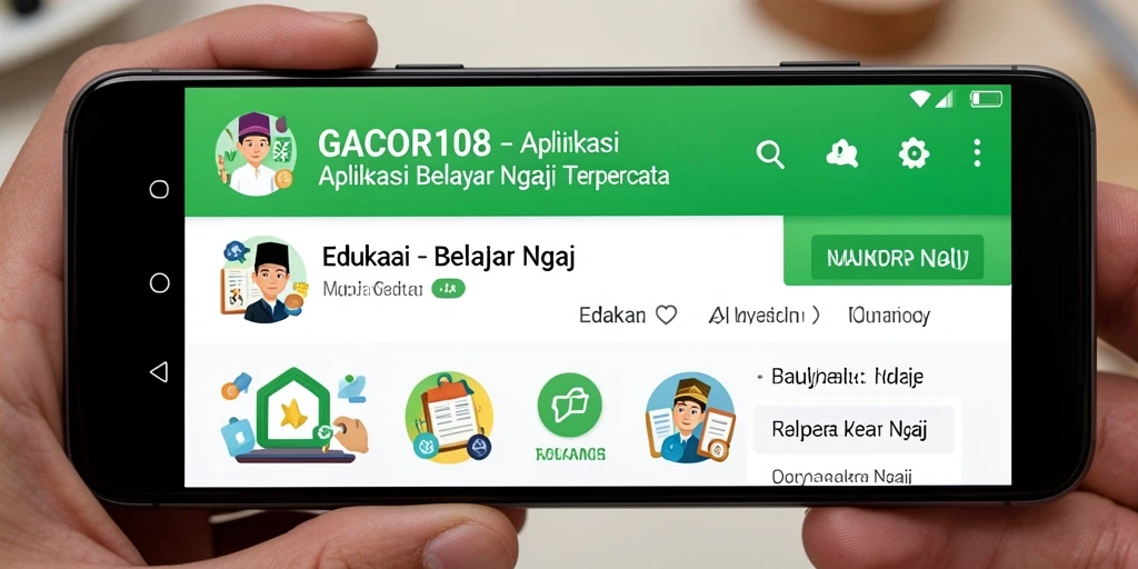 Tampilan antarmuka GACOR108 yang menarik dan mudah digunakan.