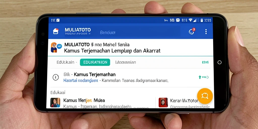 Tampilan antarmuka MULIATOTO yang sederhana dan efektif.